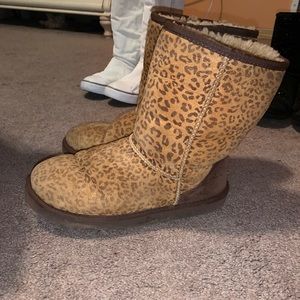 Cheetah print Ugg boots